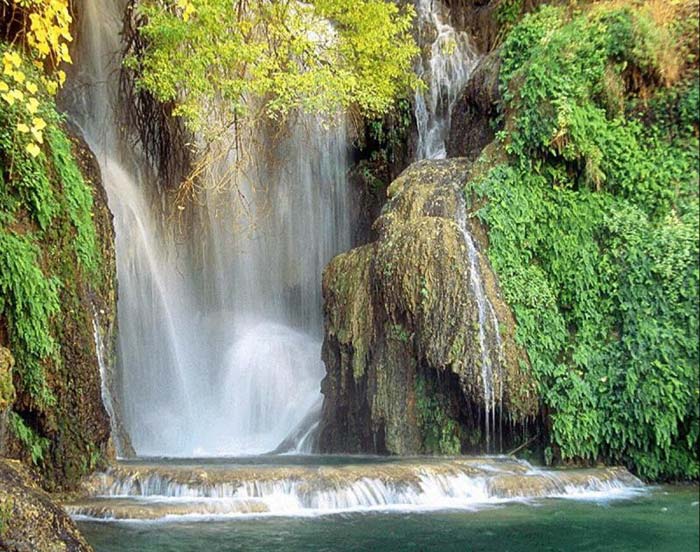 Beautiful waterfalls.